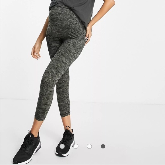 Mamalicious Maternity Active Cropped Leggings - Picture 2 of 9